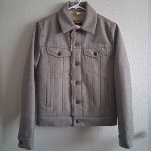 Express Gray Pea Coat